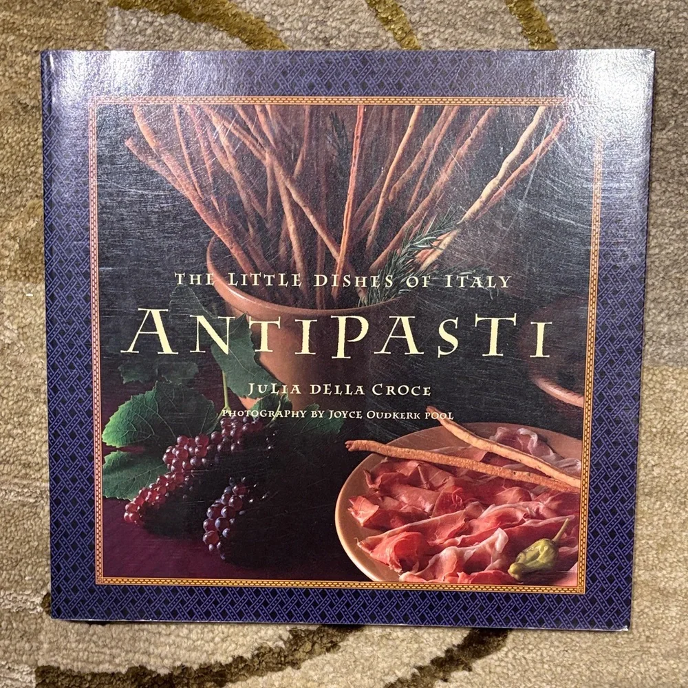~Chronicle Books~ “Antipasti” Julia Della Croce Softcover Cookbook